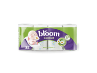 Tualetinis popierius BLOOM COMFORT CHAMOMILE, 3 sluoksnių, 8 vnt.