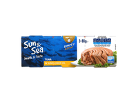 Tuno gabaliukai saulėgr. aliej. SUN&SEA,3x80g