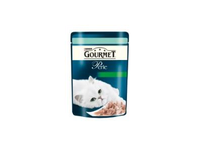 Konservuotas kačių ėdalas GOURMET Perle, su upėtakiu ir špinatais, 85 g