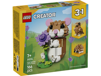 LEGO konstruktorius Mielas žiurkėnas su gėle 31376