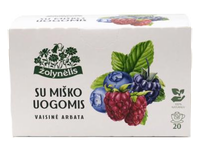 ŽOLYNĖLIO vaisinė arbata VASAROS SKONIS su miško uogomis, 20 vnt.