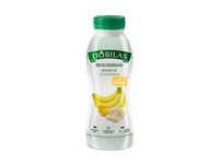 Valgom. ekologiškas jogurtas DOBILAS su bananais, 2,2% rieb., 330 g