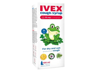 IVEX sirupas nuo kosulio, nuo 1 m., 100ml