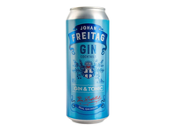 Alkoholinis kokteilis JOHAN FREITAG Gin & Tonic, 5%, 500 ml