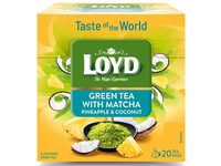 Žal. arbata LOYD MATCHA su an. ir kok. 30 g