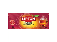 Juodoji arbata LIPTON ENGLISH BREAKFAST, 25 vnt.