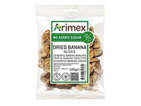 Bananų traškučiai ARIMEX, 100 g