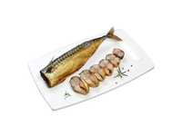 Šaltai rūkytos atlantinės skumbrės be galvų, 1 kg