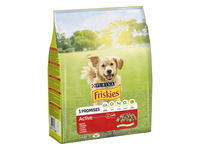 Sausas visavertis pašaras šunims FRISKIES Active Dog su jautiena, 3kg