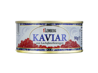 Vaivorykštinių upėtakių ikrai LEMBERG, 90 g