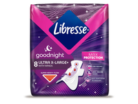 Hig. paketai LIBRESSE ULTRA NIGHT EXTRA, 8vnt