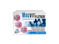 MAGVIT PLATINUM 400 mg Mg + B6 + B12 tabletės N30