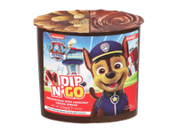 Duonos lazdelės DIP'N GO! su lazdynų riešutų, kakavos kremu, 55 g