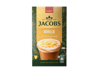 Kavos gėrimas JACOBS Cappuccino Vanilla, 8x12 g