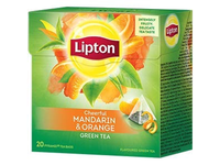 Žalioji arbata su mandarinų ir apelsinų žievelėmis LIPTON, 20 vnt.