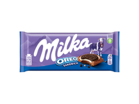 Pieninis šokoladas MILKA su sausainiais OREO, 92 g