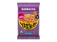 Greitai paruošiami makaronai YATEKOMO, barbekiu skonio, maišelyje, 82 g