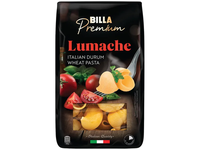 Itališki kietųjų kviečių makaronai LUMACHE BILLA PREMIUM, 500 g