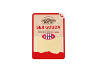 Fermentinis sūris MLEKOVITA, GOUDA, pjaustytas,45% r., 150 g