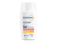 BIODERMA PHOTODERM ULTRA-FLUID AR+ SPF50+ apsauginis fluidas nuo saulės raustančiai odai, 40 ml