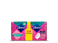 Higieniniai paketai LIBRESSE INVISIBLE SUPER, 16 vnt.
