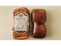 Cinamoninė bandelė su pilno grūdo kvietiniais miltais 2x60g