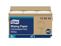 Popieriniai rankšluosčiai TORK M2 Advanced, 1 sl., baltos sp., 165 m, 130034