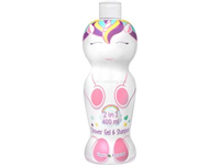 Be a Unicorn Shampoo & Shower Gel dušo želė ir šampūnas „du viename“ vaikams 400 ml