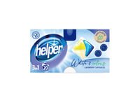 Skalbimo kapsulės HELPER WHITES+COLORS, 20 vnt., 20 vnt.