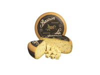 Puskietis sūris su kmynais BASIRON, 50 % rieb. s. m., 1 kg