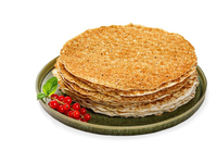 Šaldyti lietiniai blyneliai, 62g ± 4.5g, 20 cm, 3 kg