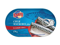 Skumbrių filė WIDE OCEAN pomidorų padaže, 170 g