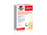 DOPPELHERZ Aktiv vitaminai diabetikams, tabletės N30