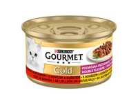 Paštetas katėms su jautiena GOURMET GOLD, 85 g