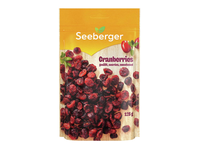 Džiovintos spanguolės SEEBERGER SOFT, 125 g