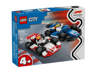Konstruktorius LEGO® City F1® WilliamsRacing ir HaasF1® lenktyniniai