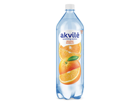 Gazuotas vanduo AKVILĖ, apelsinų sk., 1,5 l