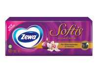Vienkartinės nosinaitės ZEWA SOFTIS AROMATHERA (10x9 vnt.), 10 vnt.