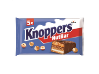 Šokoladinis batonėlis KNOPPERS NUTBAR, 200 g