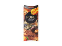 Juodojo šokolado triufelių rinkinys PURE CHOCOLATE, 108 g