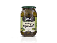 Marinuoti agurkai OBELIŲ, 860g/460g