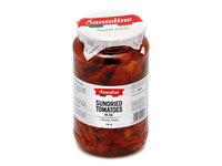 Saulėje džiovinti pomidorai saulėgrąžų aliejuje SANTOLINO, 550 g
