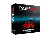 Stalo žaidimas TACTIC ESCAPE RUN ALCATRAZ, 1 vnt.