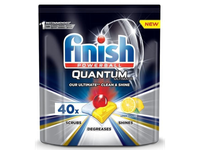 Indaplovių kapsulės Finish Quantum Ultimate Lemon, 40 vnt.