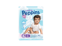 Sauskelnės-kelnaitės PEPPINS UP & PLAY 6 (15+ kg), 18 vnt.