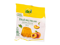 Želė milteliai persikų skonio IKI, 80 g