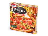 Šaldyta pica FELICIANA su kumpiu ir pesto padažu