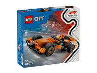 Konstruktorius LEGO® City F1® vairuotojas su McLaren lenktyniniu auto