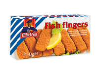 Žuvų piršteliai 50%, ESVA, 250g
