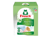 Skalbimo milteliai Sensitive Frosch 1.45kg/22 plov.k. Aloe Vera